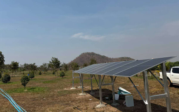 2.2kW Solar Well Water Pump System in Cambodia