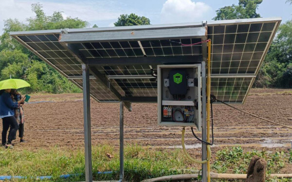 1.5kW Solar Well Water Pump System in Thailand